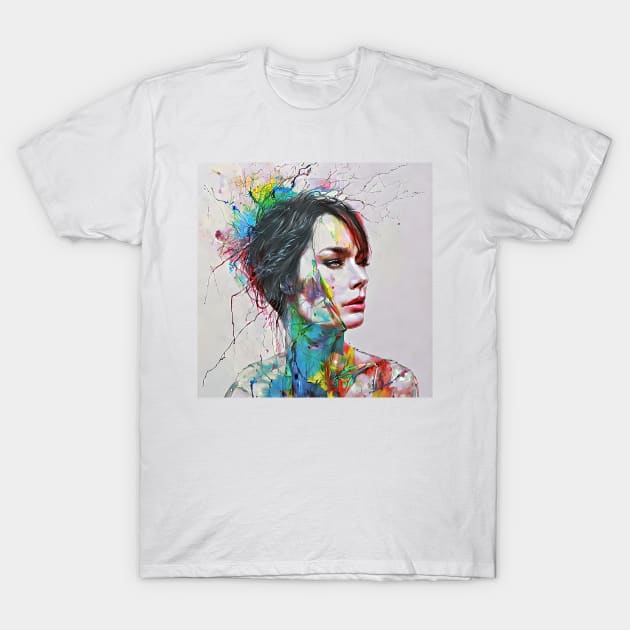 Digital sketch of Lena T-Shirt by bogfl